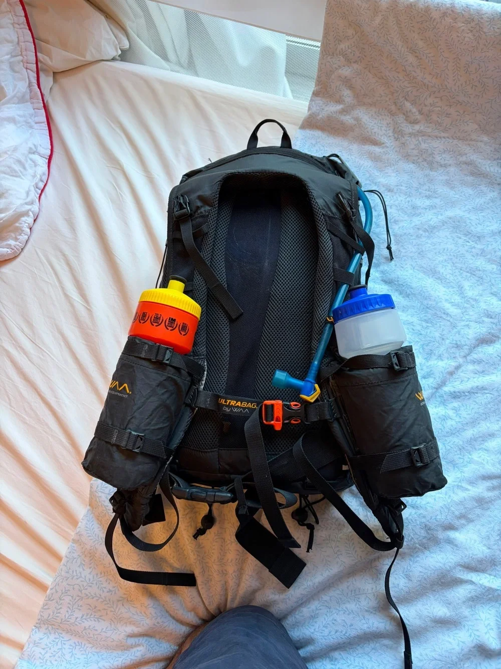 WAYF Black Men's Performance Backpack
